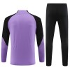 Barn Paris Saint-Germain Purple Version Trainings Sweatshirt Kvarts-Dragkedja 2023-24